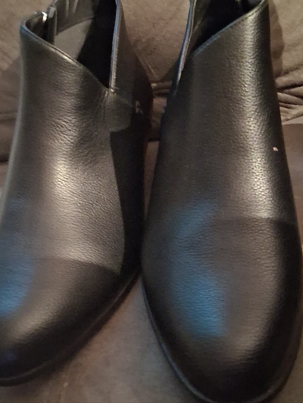 Aerosoles Cayu Ankle Boots Womens SZ:8.5w Black Slip On Side Zip Shoes Ortholite